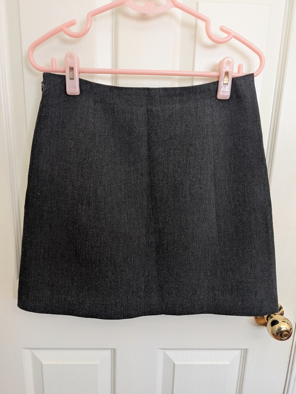 Babaton | Grey Mini Skirt